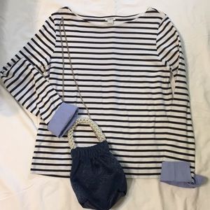 J Crew top long sleeve small